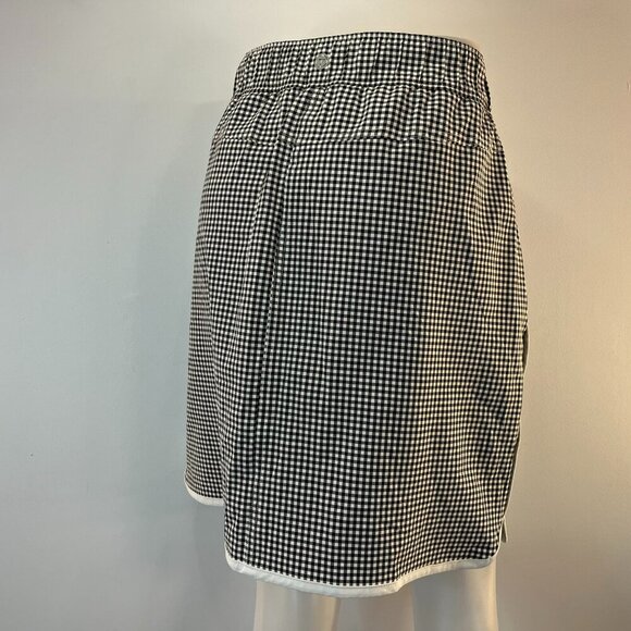 T by Talbots Women's Black White Gingham Skort - Plus Size X - NWT $79.50 - Picture 5 of 7
